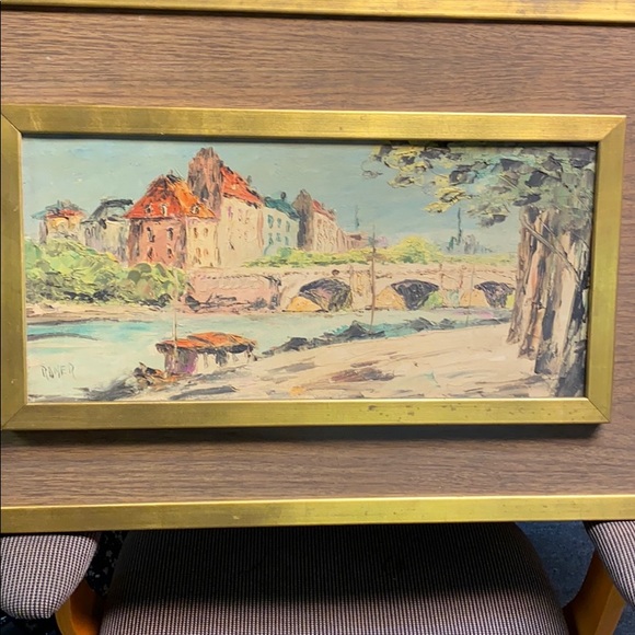 Vintage Original Signed Fred Roner Oil Painting - Picture 3 of 7